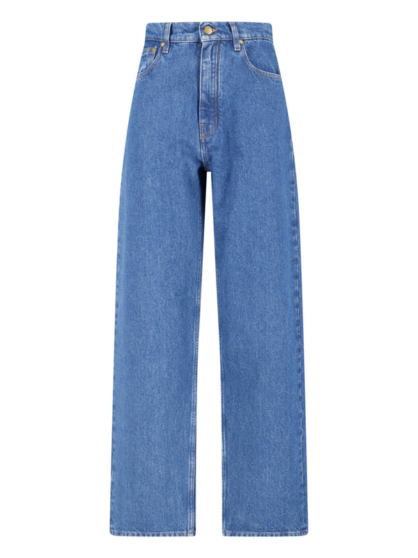 Jil Sander 100% Cotton jeans in blue