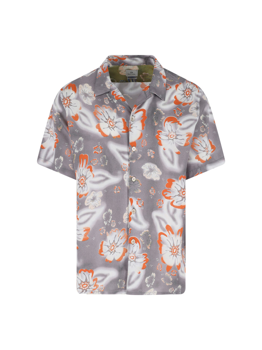 Paul Smith 100% lyocell shirt in gray