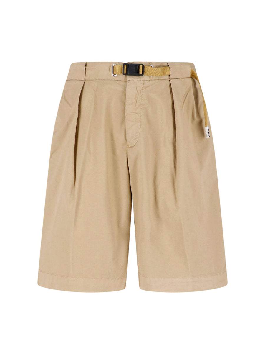 White Sand 96% Cotton shorts in beige
