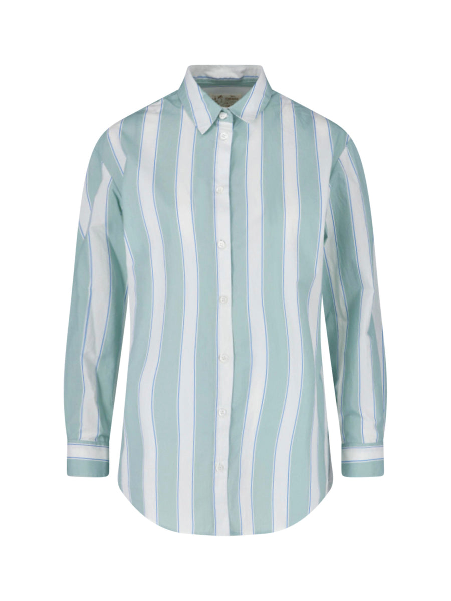 Mc2 Saint Barth 100% Cotton shirt in green