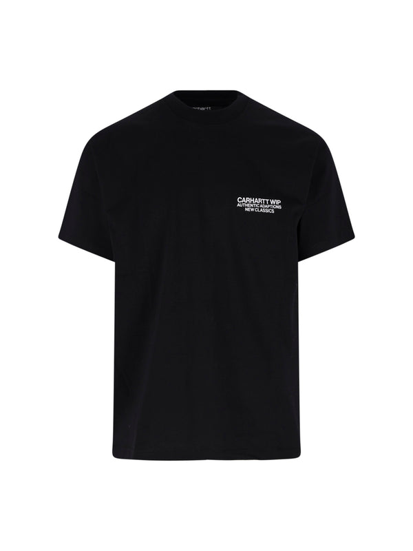Carhartt Wip 100% ORGANIC COTTON t-shirt in black