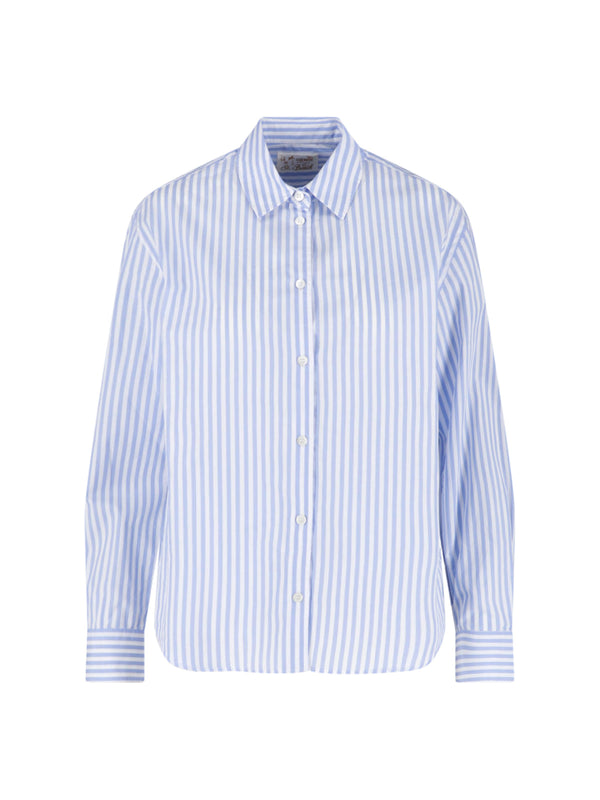 Mc2 Saint Barth 100% Cotton shirt in blue