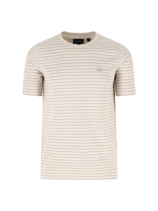 Lacoste 100% cotton t-shirt in beige