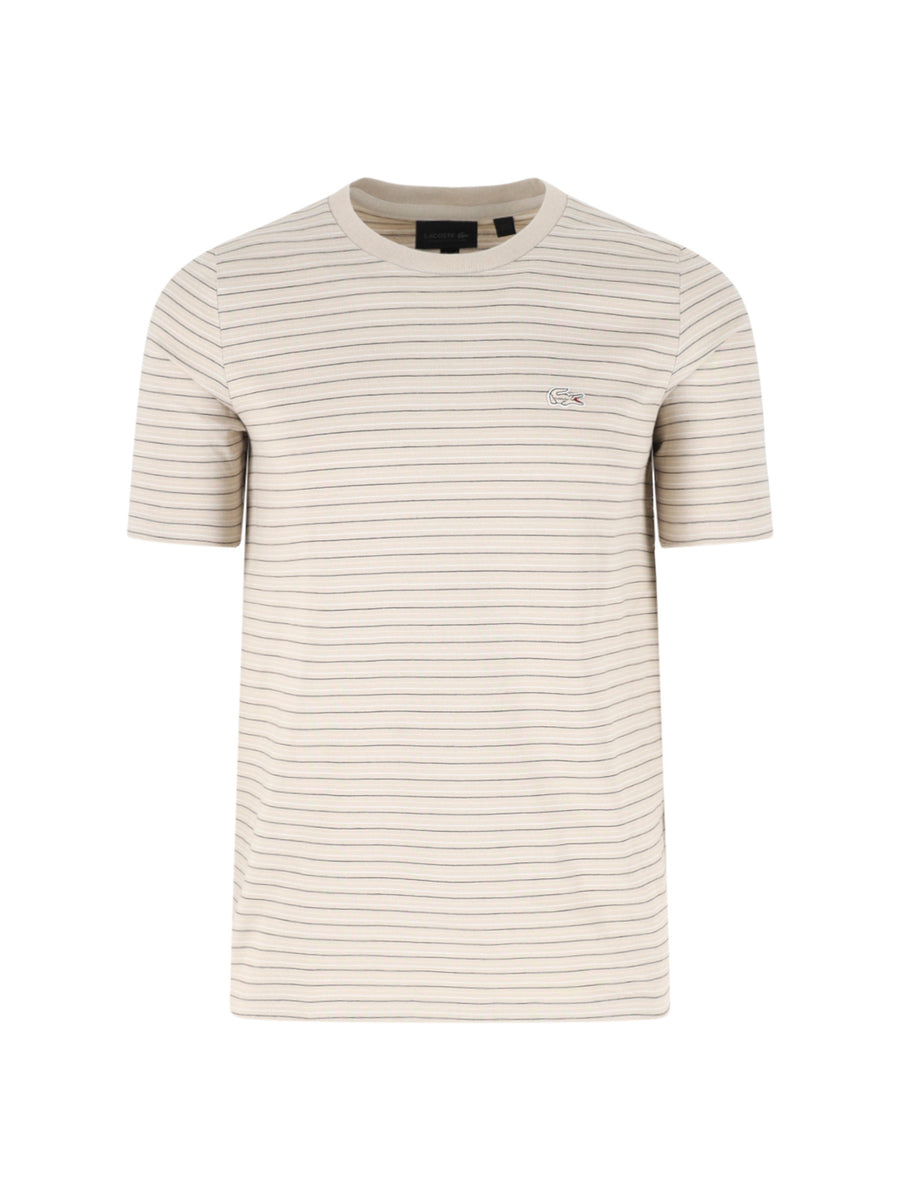 Lacoste 100% cotton t-shirt in beige