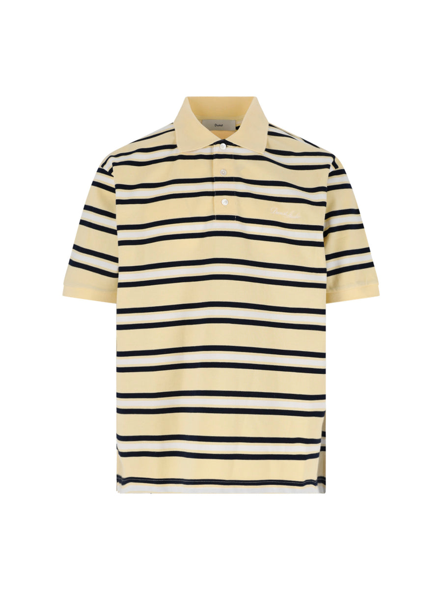 Dunst 100% Cotton polo in yellow