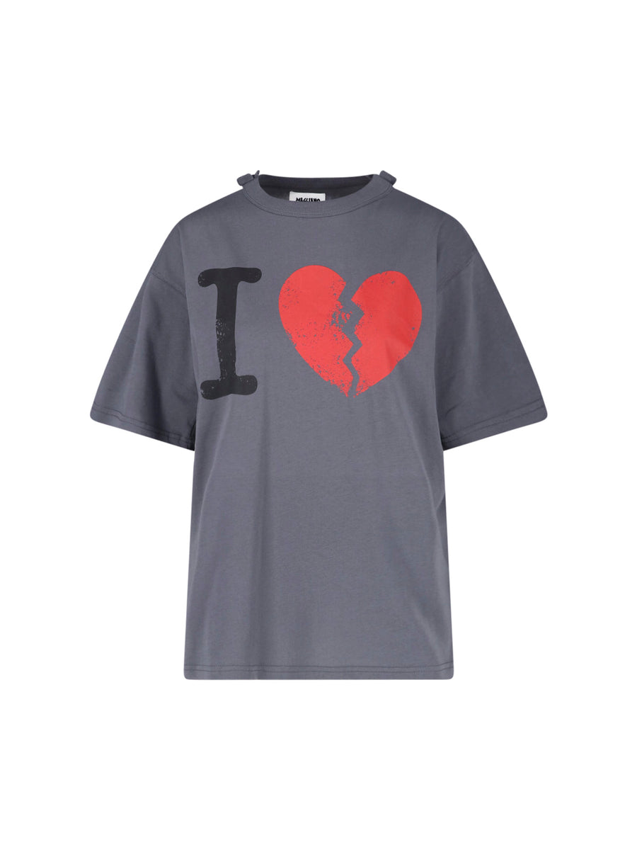 Magliano 100% Cotton t-shirt in gray
