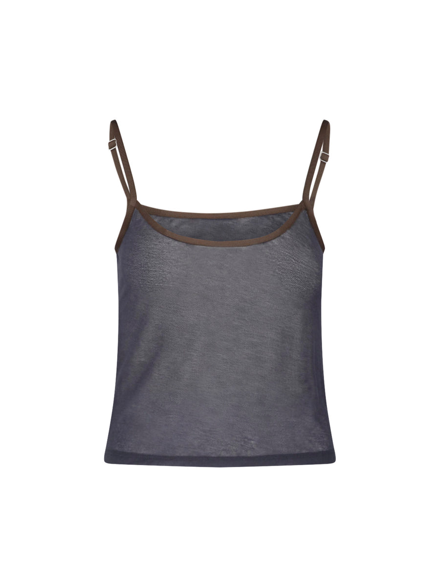 Paloma Wool 70% Organic Cotton tank top in gray