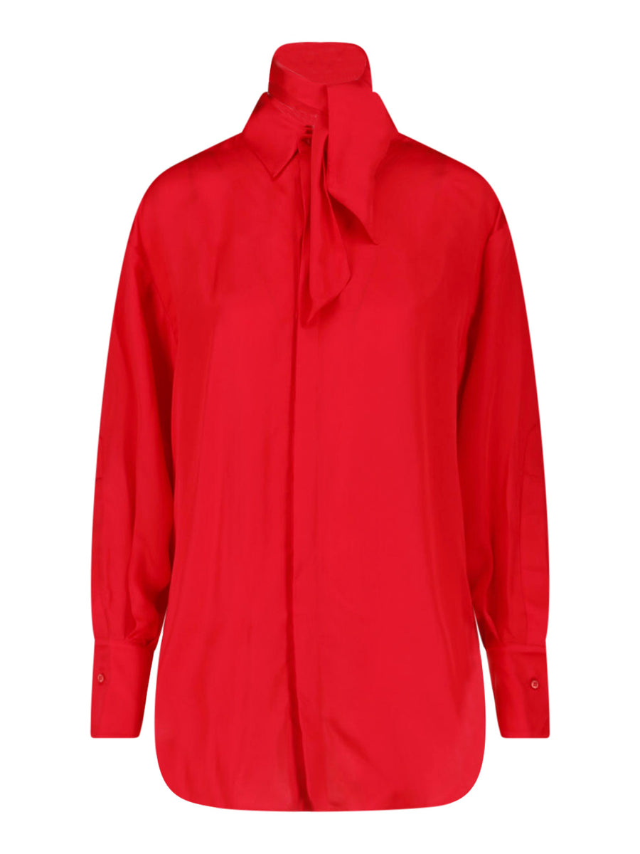 Sa Su Phi 100% viscose shirt in red