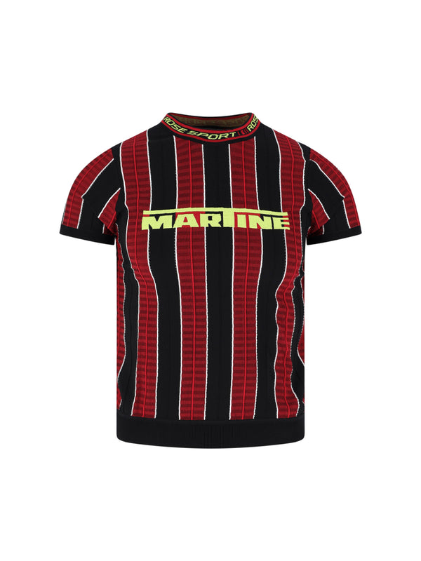 Martine Rose 100% Cotton t-shirt in red
