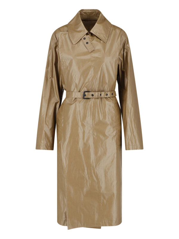 Lemaire 100% Cotton coat in beige