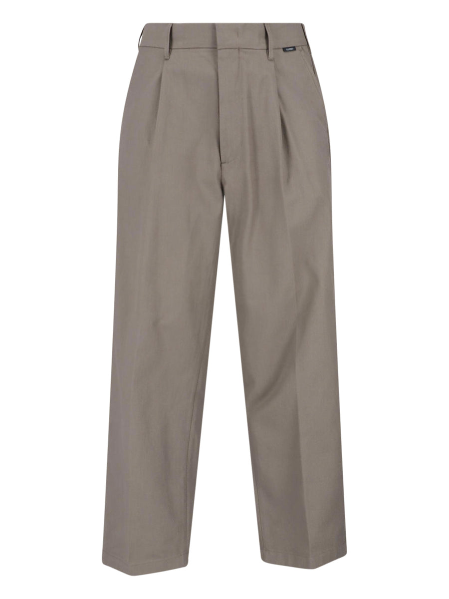Closed 100% Cotton trousers in green