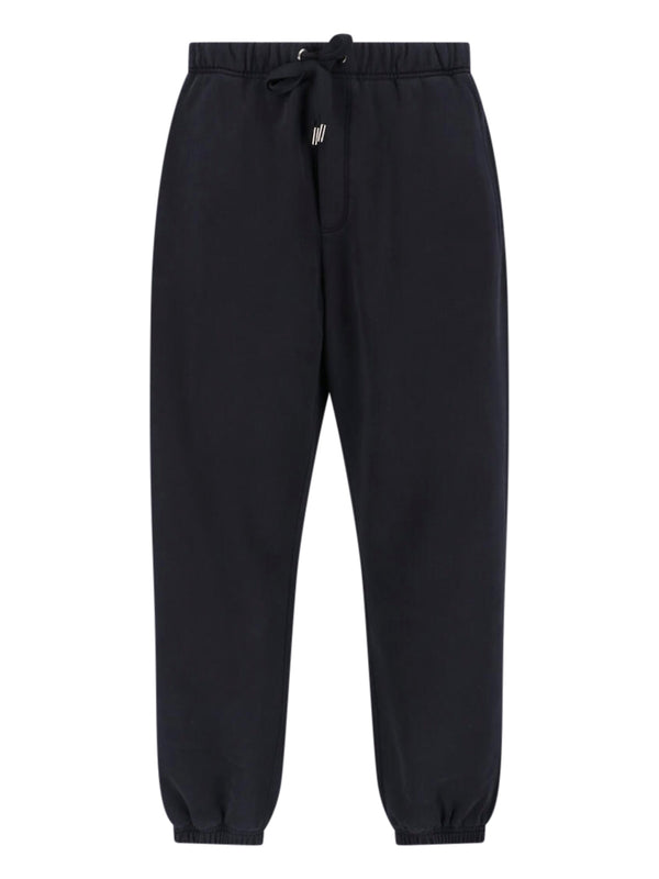 Dolce & Gabbana 100% Cotton joggers in black