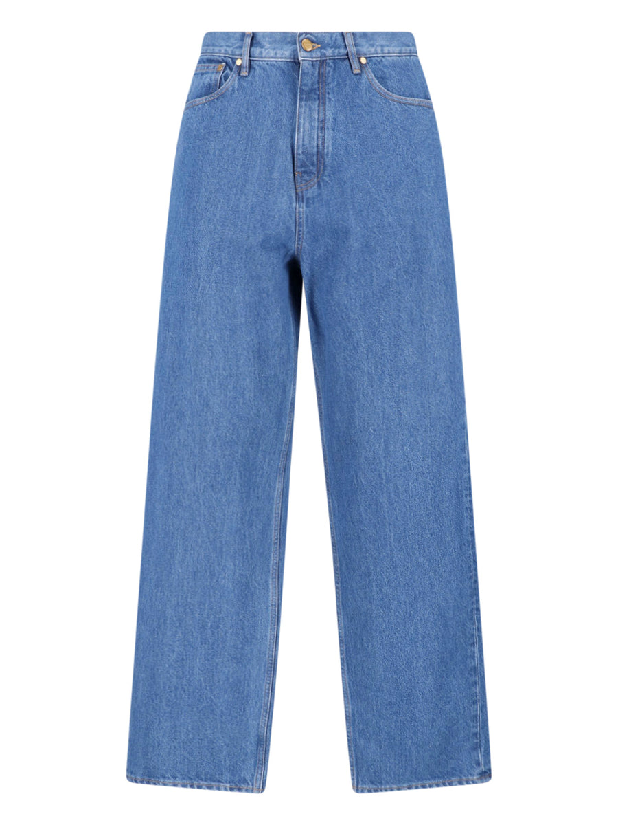 Jil Sander 100% Cotton jeans in blue