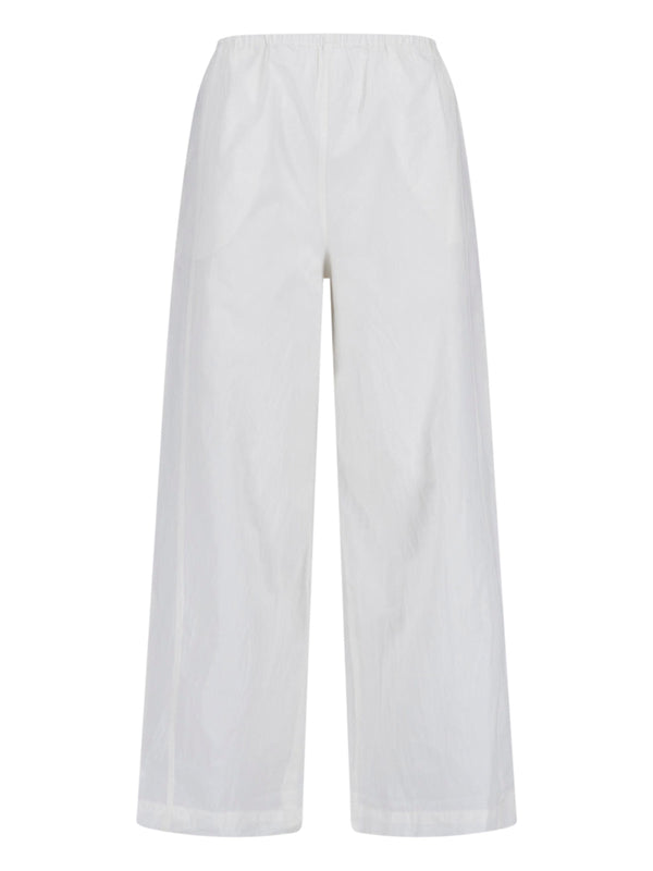 Gimaguas Trousers 100% Cotton trousers in white
