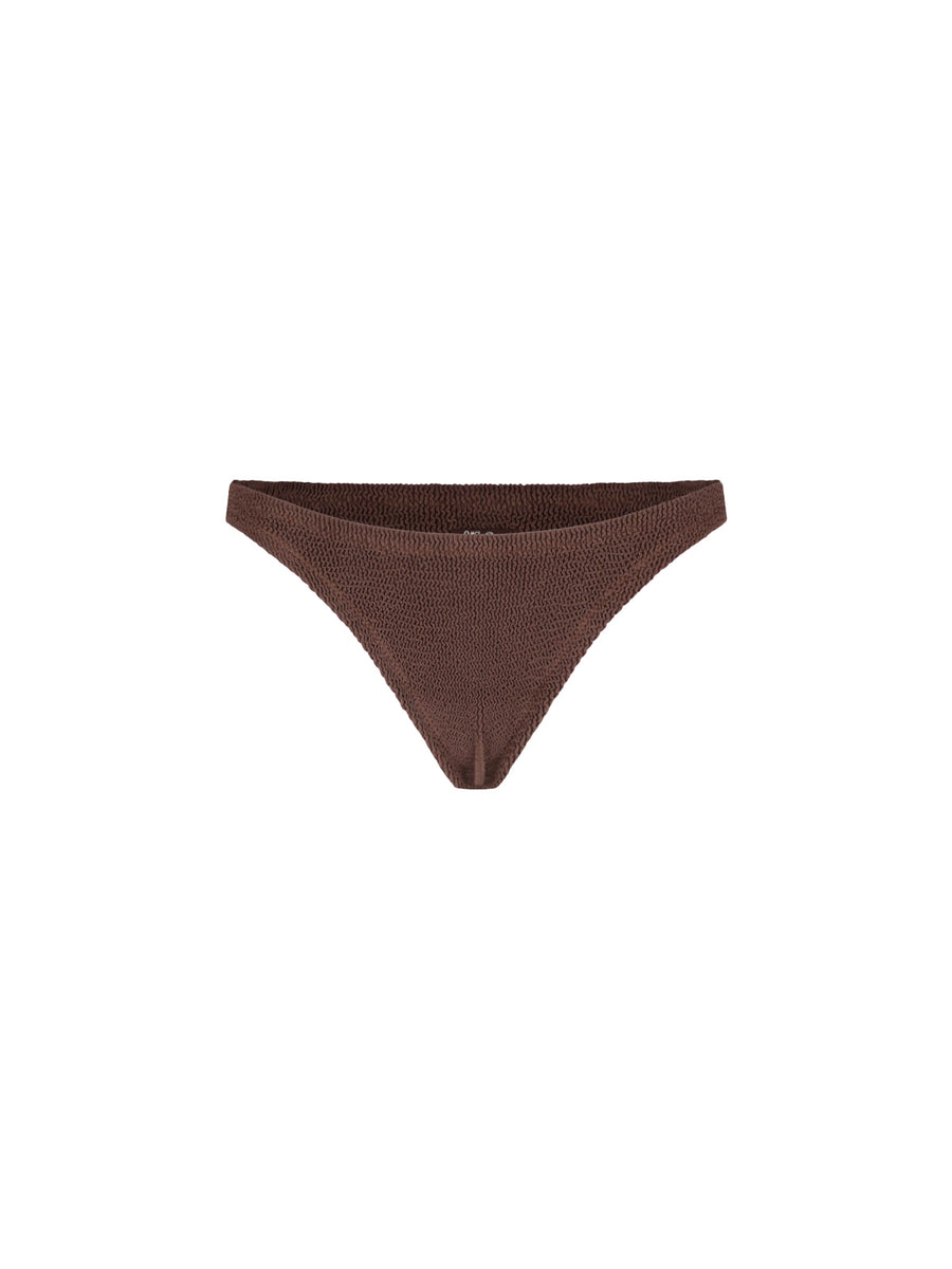 Mc2 Saint Barth 90% Polyamide bikini brief in brown