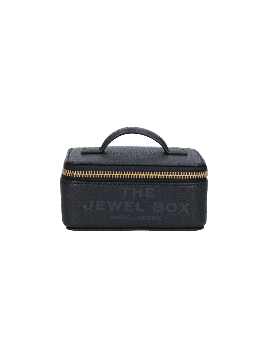 Marc Jacobs 100% Split Cow Leather With Polyurethane Coating mini bag in black