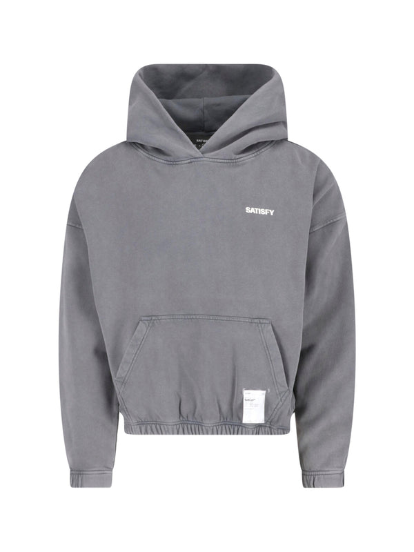 Satisfy 100% Cotton hoodie in gray