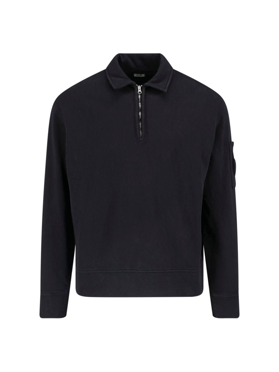 C.P. Company 100% Cotton sweater in black