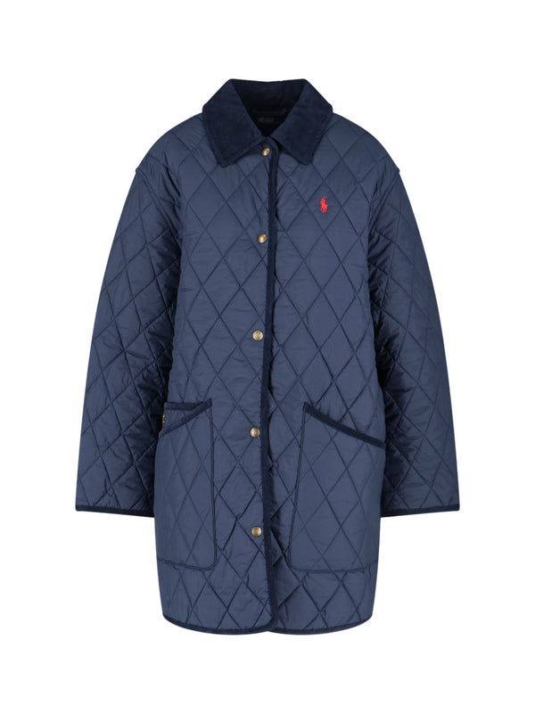 Polo Ralph Lauren 100% Recycled Polyester quilted jacket in navy