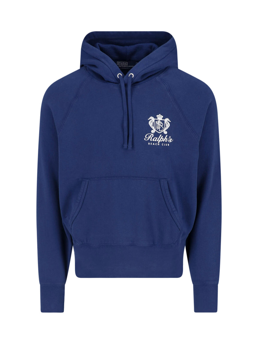 Polo Ralph Lauren 84% Cotton hoodie in navy