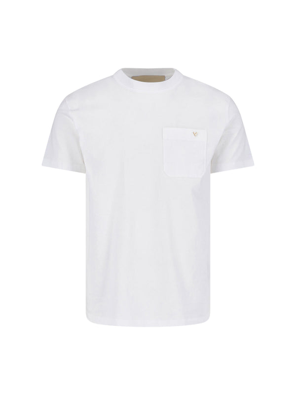 Valentino 100% cotton t-shirt in white