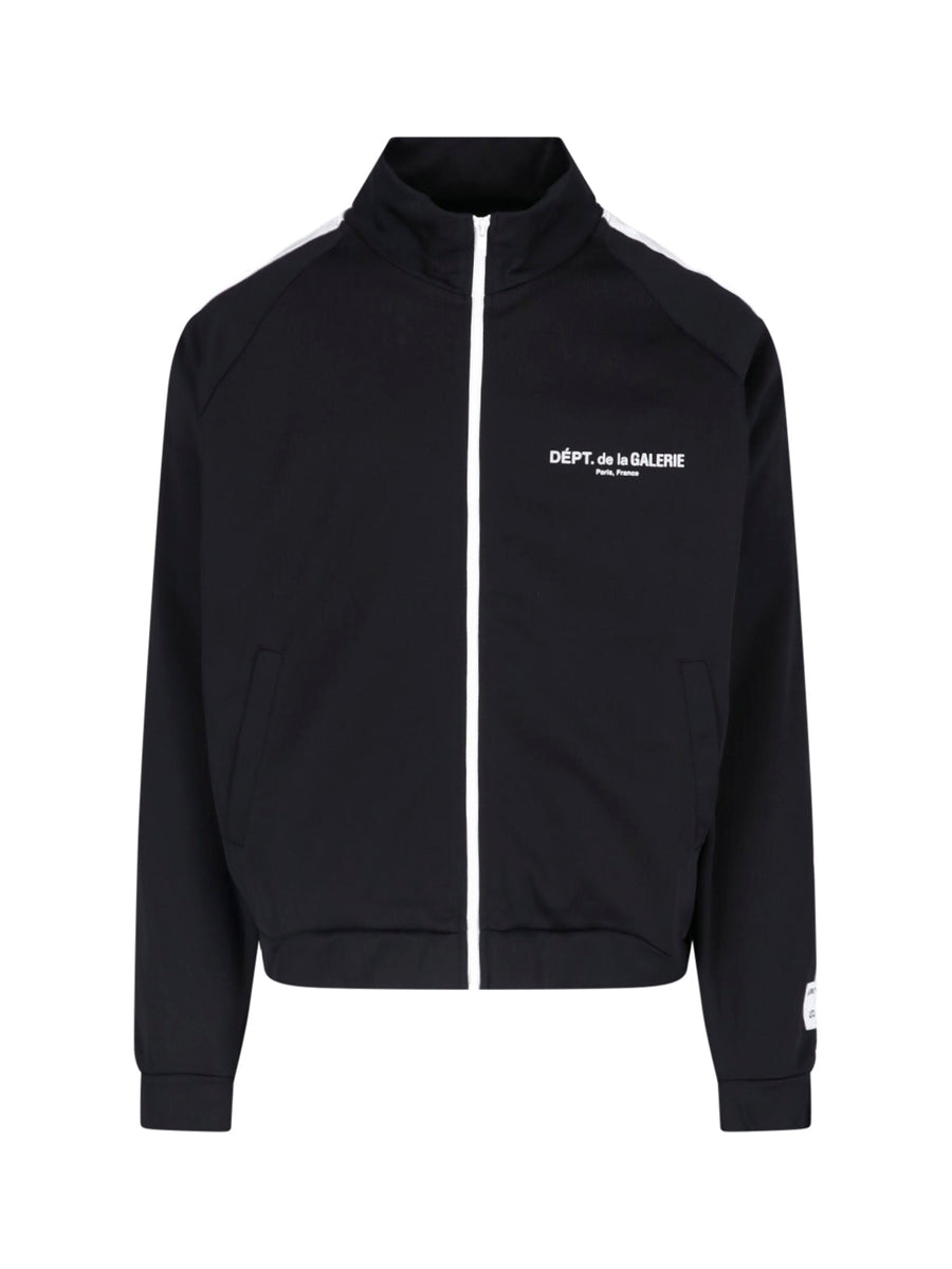 Gallery Dept 100% polyester sweatshirt in black