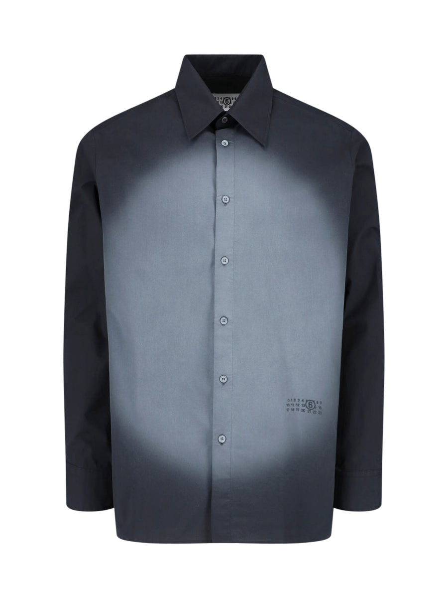 MM6 Maison Margiela 100% Cotton shirt in grey