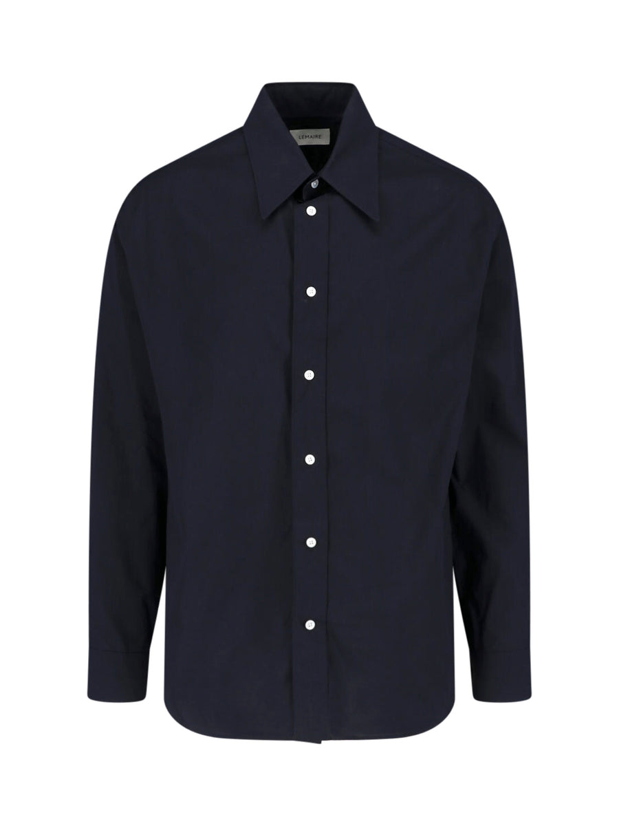 Lemaire 100% Cotton shirt in black