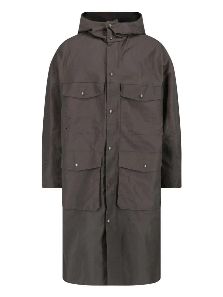 Lemaire 44% Polyamide coat in brown
