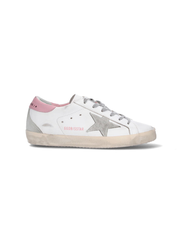 Golden Goose Upper: 100% Cow Leather sneaker in white