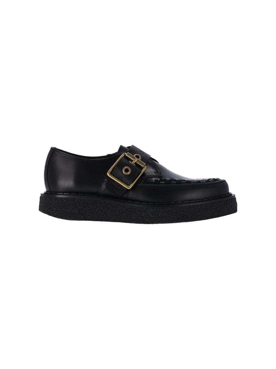 Vivienne Westwood 100% Cow flat in black