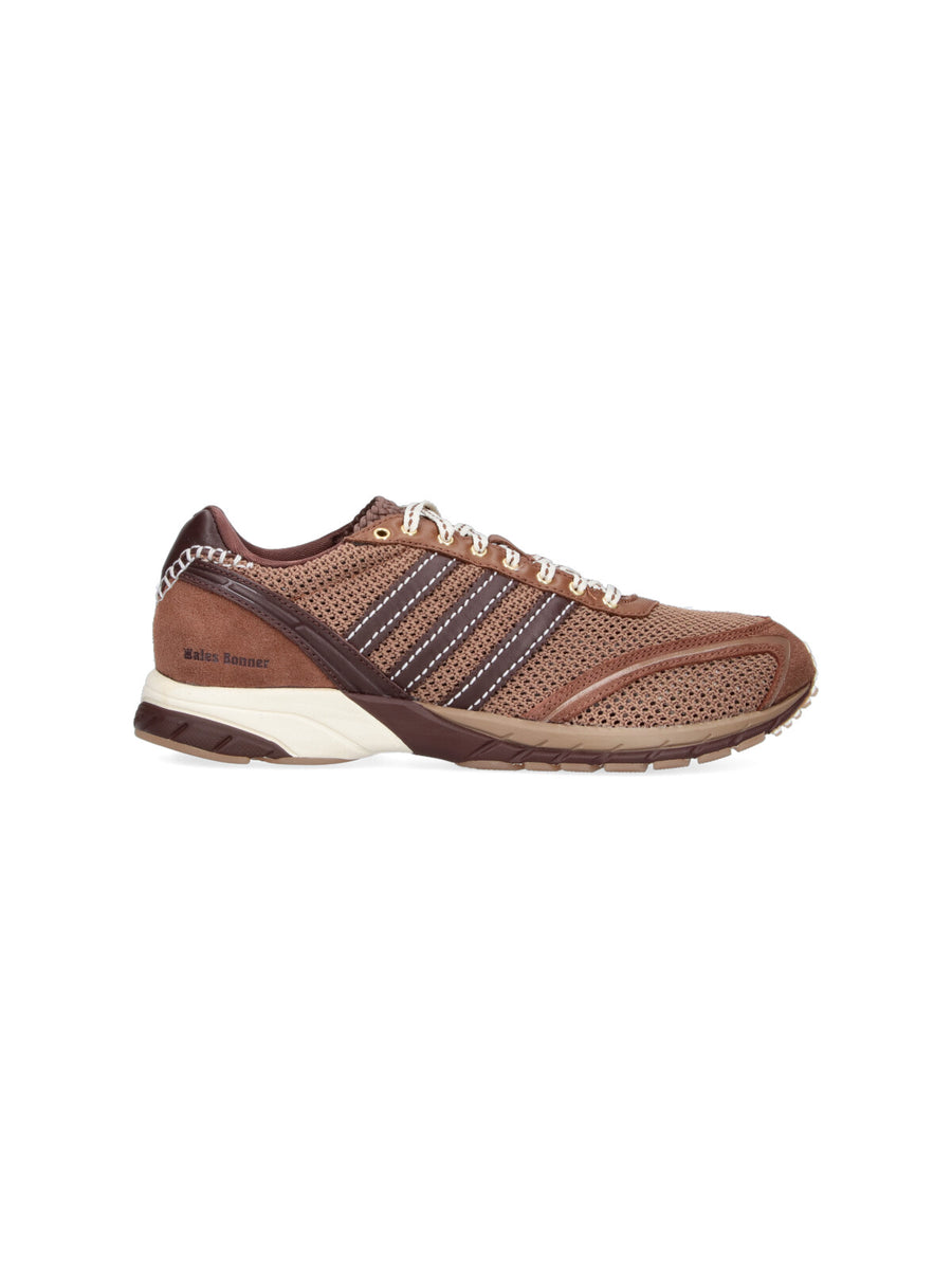 Adidas Originals By Wales Bonner 100% Leather sneaker in brown
