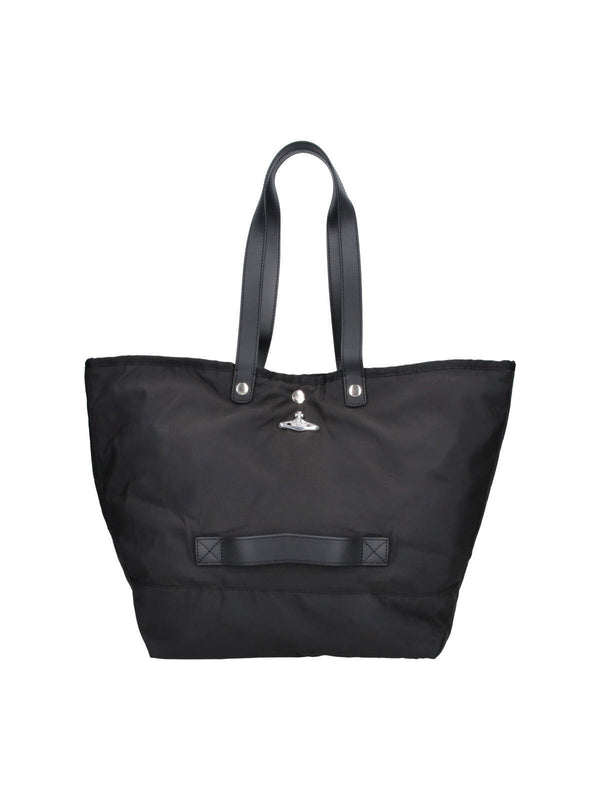 Vivienne Westwood 100% Polyester tote bag in black
