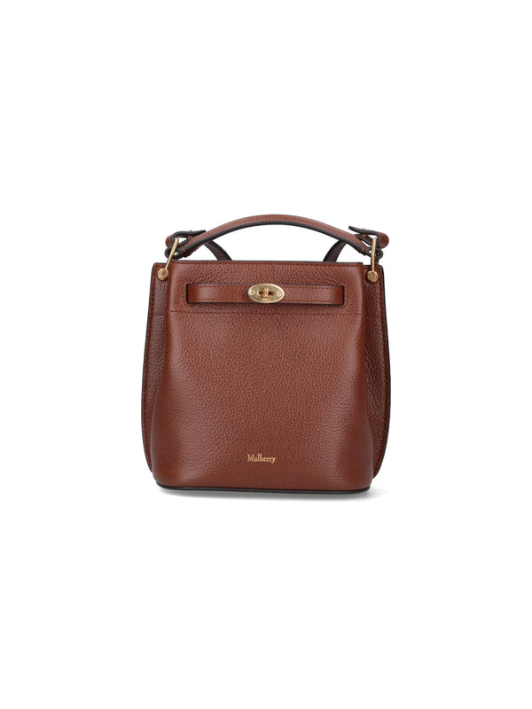 Mulberry 100% bovine leather top handle bag in brown