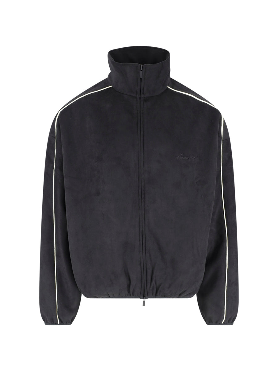 Fear Of God Essentials 92% Polyester jacket in black