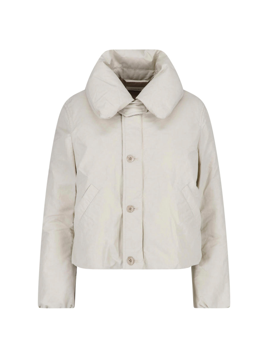 Lemaire 44% Polyamide down jacket in white