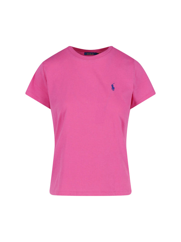 Polo Ralph Lauren Cotton t-shirt in pink