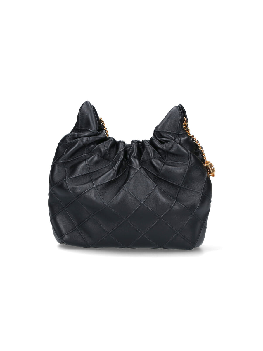 Tory Burch 100% Lamb Leather bucket bag in black