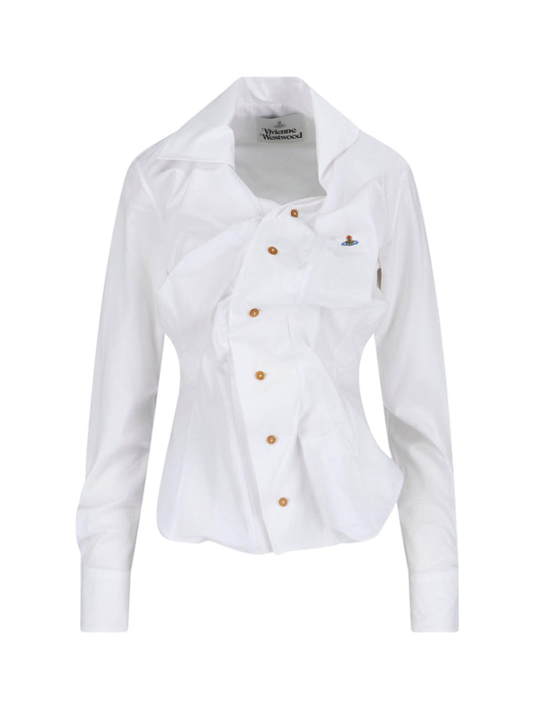 Vivienne Westwood 100% Cotton shirt in white