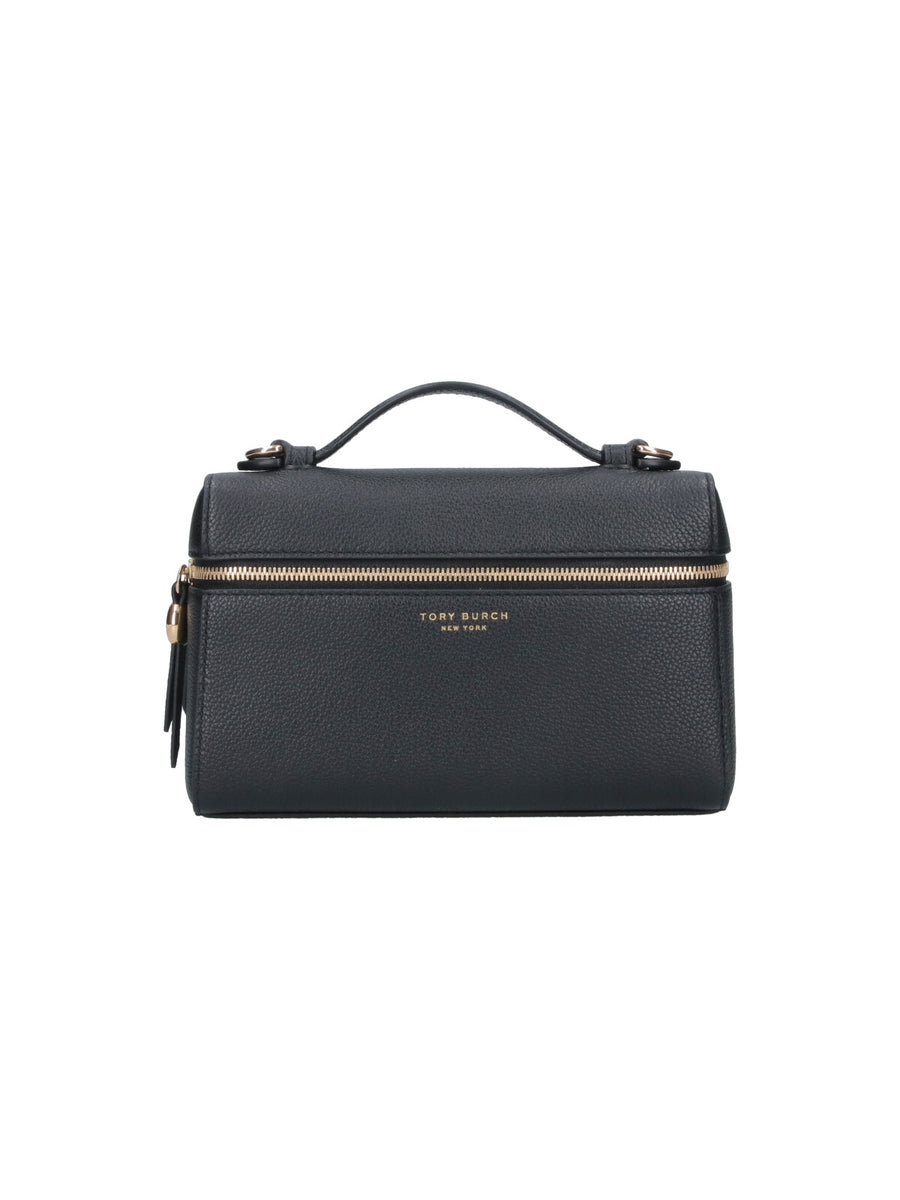 Tory Burch 100% Cow Leather top handle bag in black