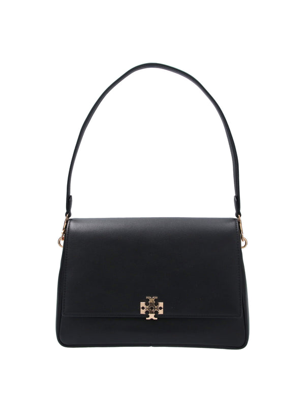 Tory Burch 100% Cow Leather; Lining: 50% Polyurethane shoulder bag in black