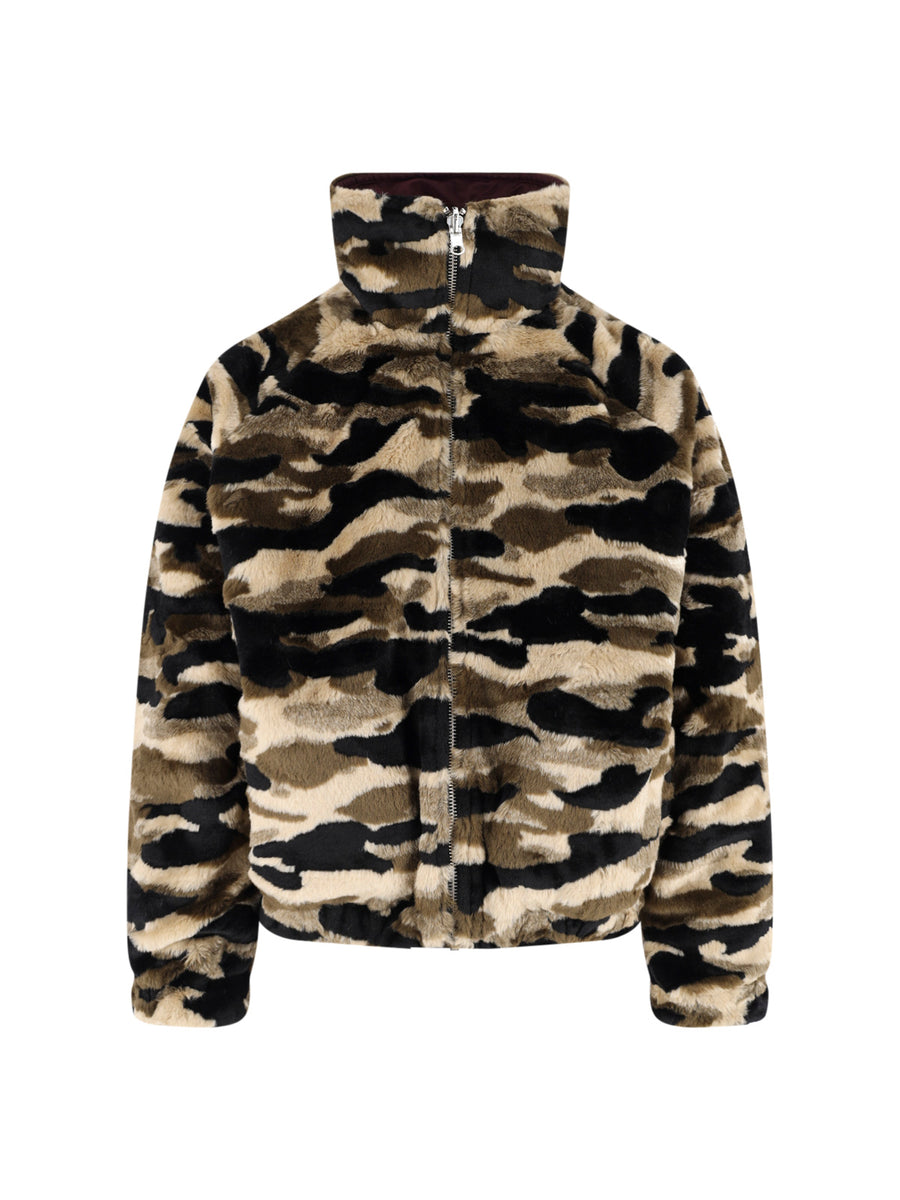 Pdf 47% Acetate down jacket in multicolor