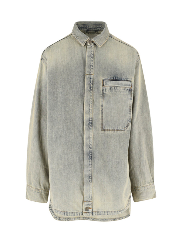 Entire Studios 100% Cotton shirt in blue