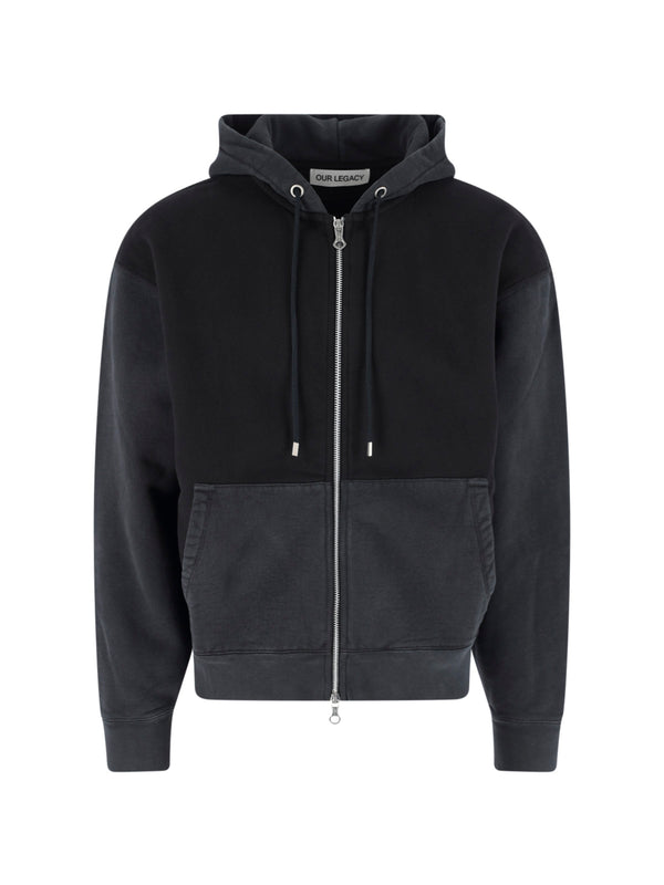 Our Legacy 100% Organic Cotton hoodie in black