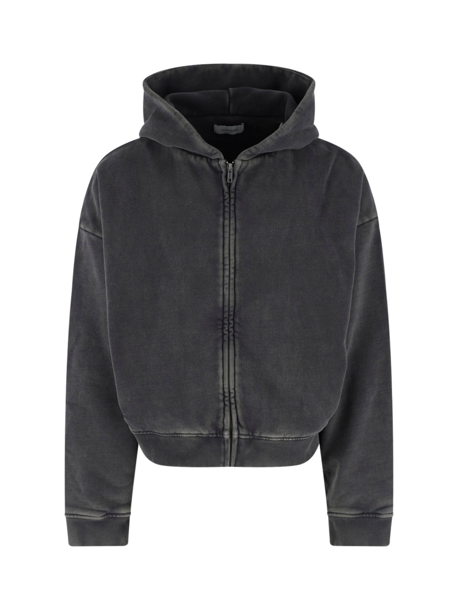 Entire Studios 100% Organic Cotton hoodie in black
