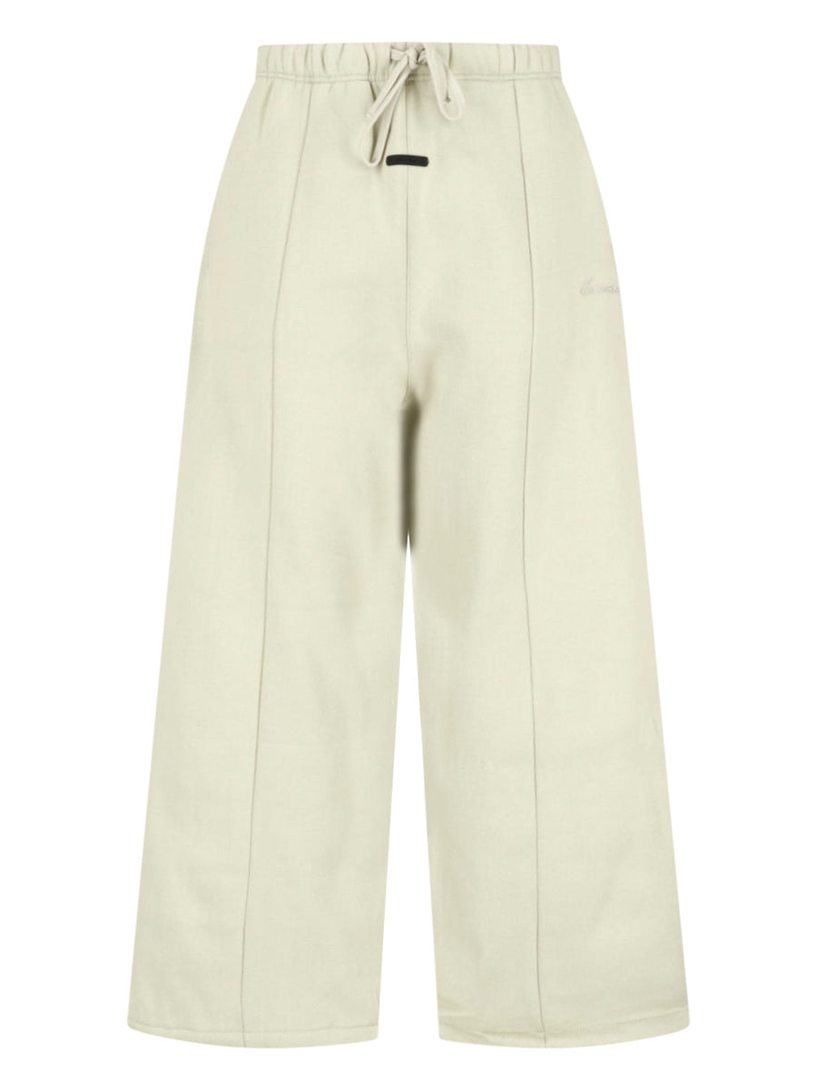 Fear Of God Essentials 80% Cotton trousers in gray