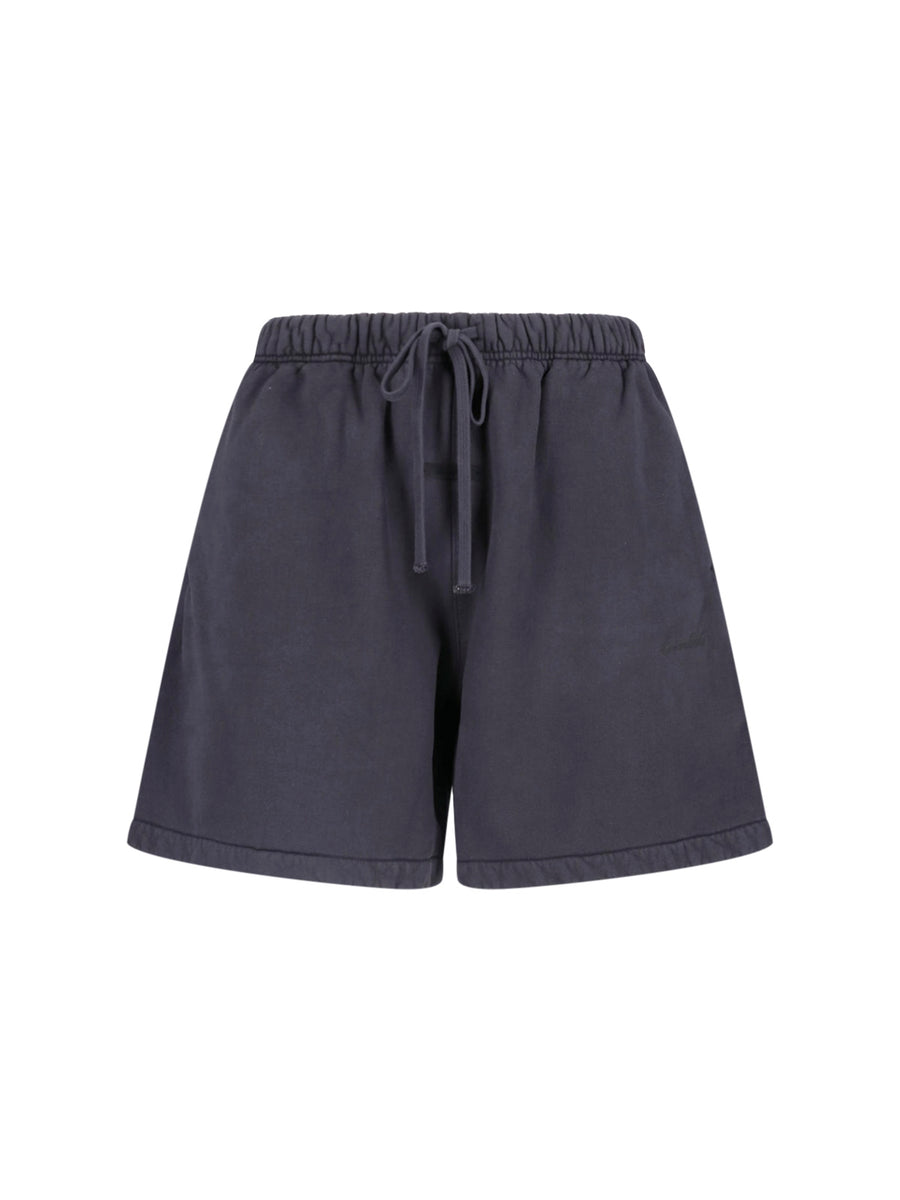 Fear Of God Essentials 100% Cotton shorts in black