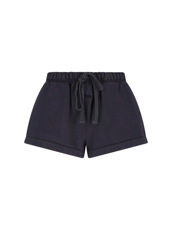 Fear Of God Essentials 100% Recycled Nylon shorts in black