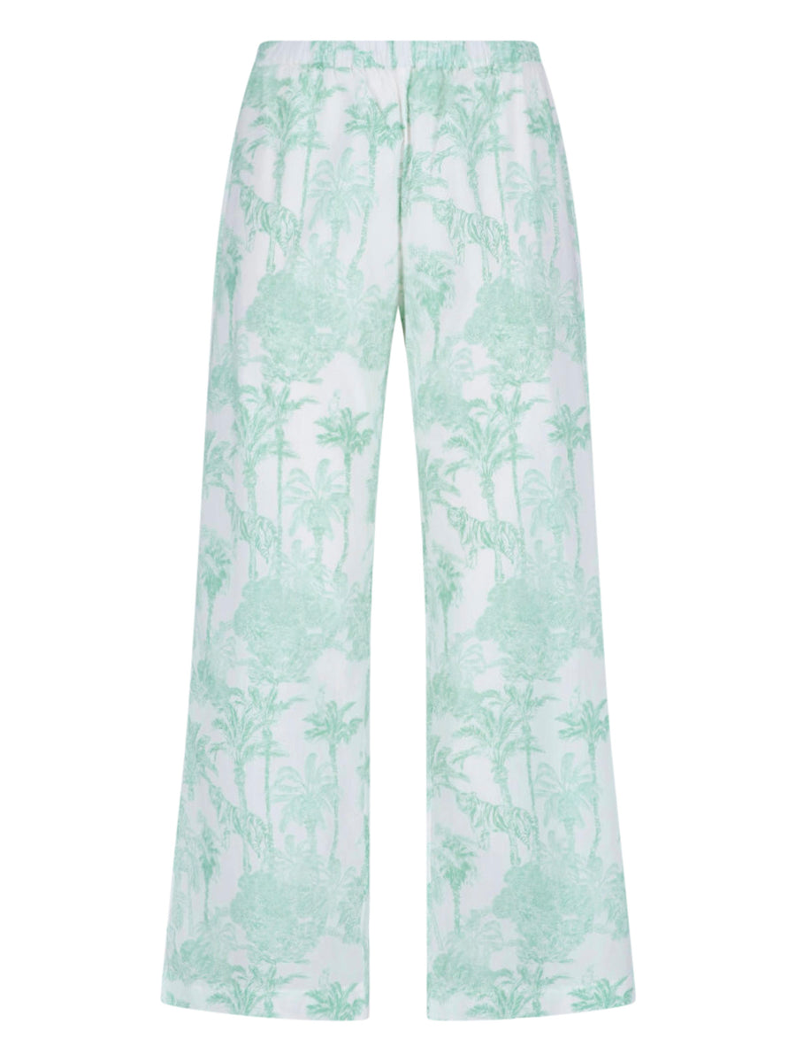 Mc2 Saint Barth 100% Cotton trousers in green