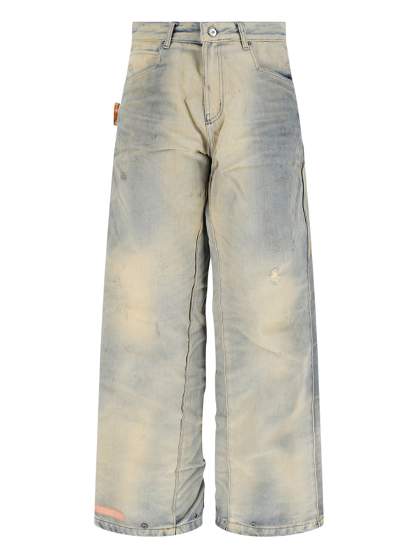 Pdf 100% Cotton jeans in blue